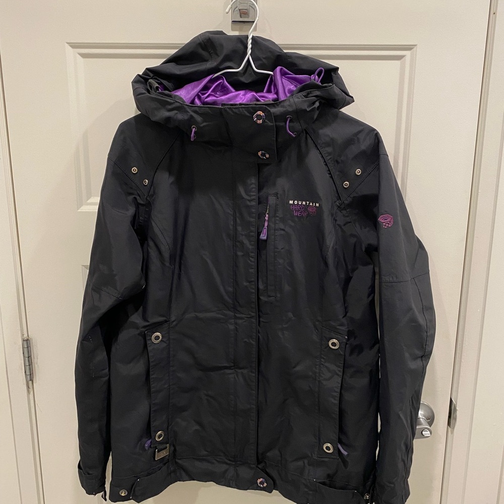 Mountain Hardwear black and Purple Jacket